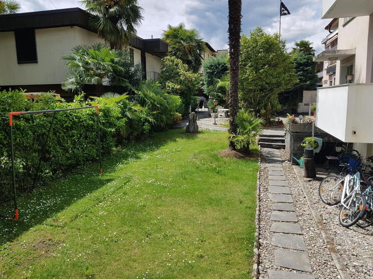 Garni Elisabetta Hotel Gordola Bagian luar foto